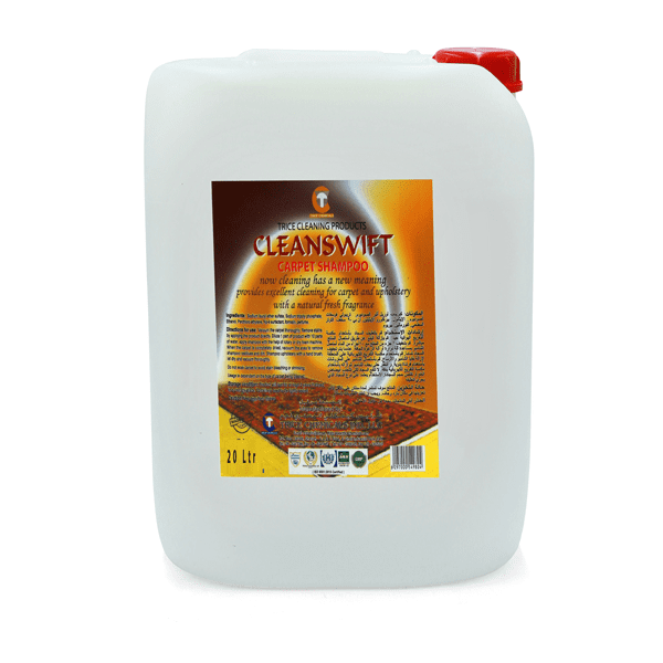 Thrill Cleanswift Carpet Shampoo 20L | Cleaning Chemical products manufacturer in Sharjah | Dubai | UAE - Middle East