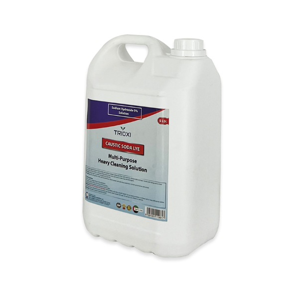 Trioxi Caustic Soda Solution 5% Multipurpose Heavy Cleaning Solution 5L