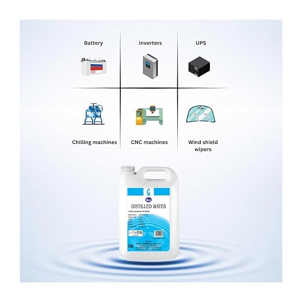 Thrill Distilled Water 5L Supplier in Dubai