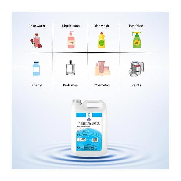 Thrill Distilled Water 5L Supplier in Dubai