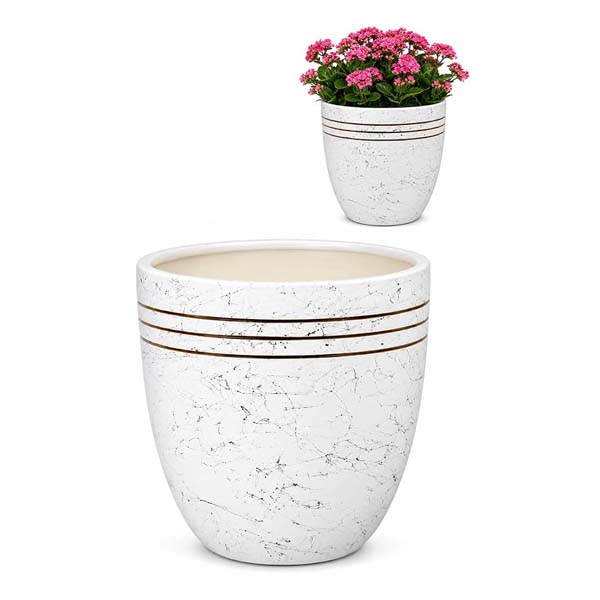 Thrill Ceramic Plant Pots for Indoor & Outdoor Plants