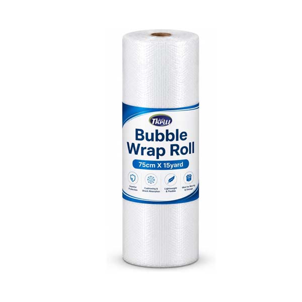Thrill Medium Size Bubble Wrap Roll 75cm x 15 yard Dealer in Dubai