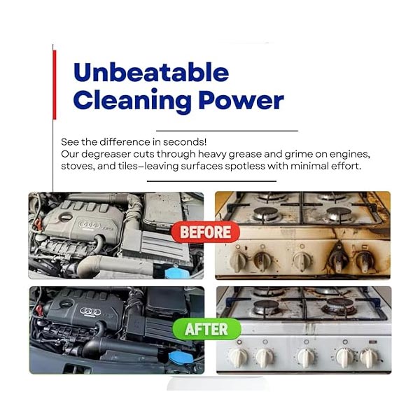 Thrill Tri D-Grease Heavy Duty Industrial Degreaser Spray 700ML