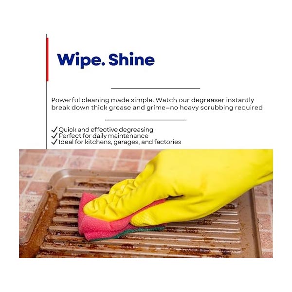 Thrill Tri D-Grease Heavy Duty Industrial Degreaser Spray 700ML