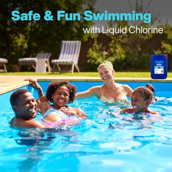 Trioxi Sodium Hypochlorite – Pool & Water Sanitizer, Disinfectant & Shock Treatment