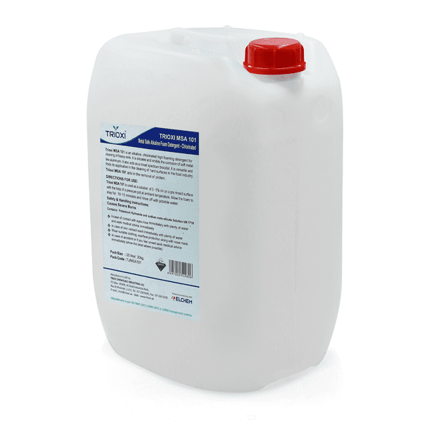 MSA 101 Chlorinated Metal Safe Alkaline Foam Detergent Dubai