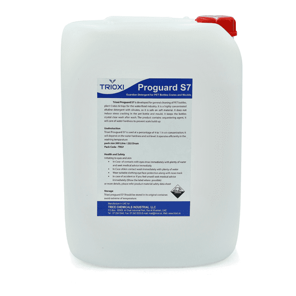Proguard S7 Guardian Detergent for PET Bottles Crates & Moulds