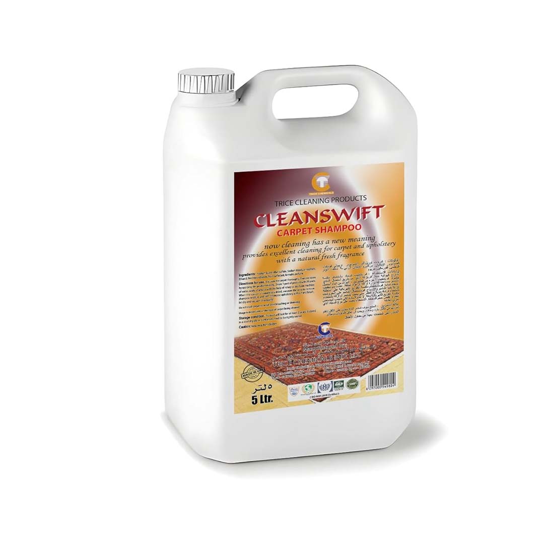 Thrill Cleanswift Carpet Shampoo – 5 Liter | Chemical Importer in Dubai