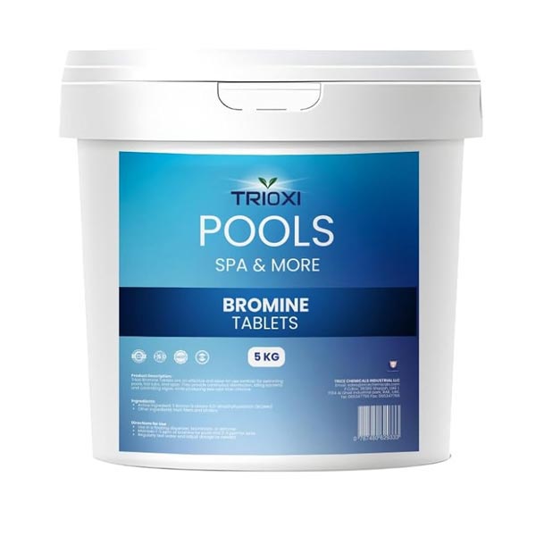 Trioxi Bromine Tablets for Hot Tubs, Spas & Pools Dubai, Sharjah UAE