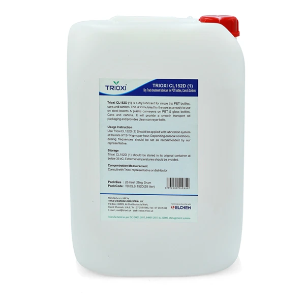 Dry Track Treatment Lubricant for PET Bottles, Can & Cartons
