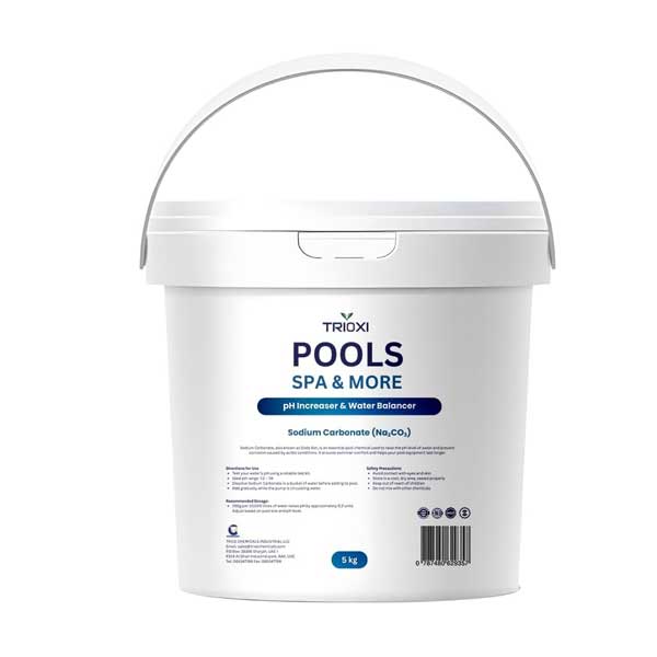 Trioxi pH Increaser for Pools & Spas – Sodium Carbonate Dubai Sharjah UAE