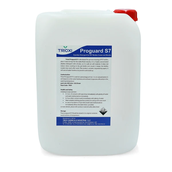 Proguard S7 Guardian Detergent for PET Bottles Crates & Moulds